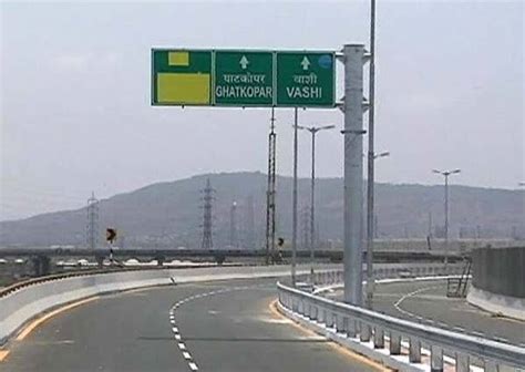 eastern freeway opens chembur  cst  minutes   kms  india daily