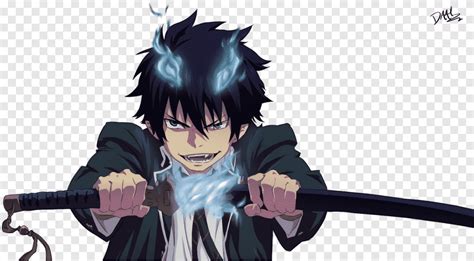 Illustration Anime Blue Exorcist Okumura Rin Comics Screenshot