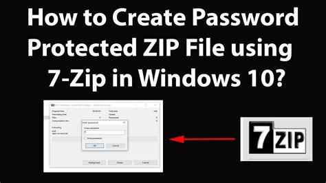 How To Create Password Protected Zip File Using Zip In Windows