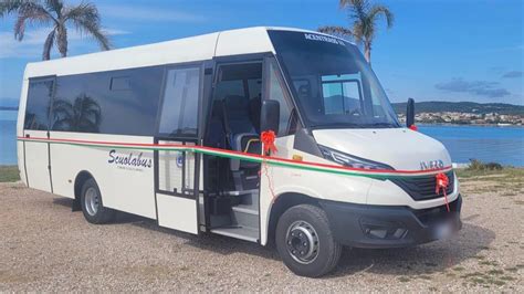 Golfo Aranci Inaugurato Il Nuovo Scuolabus La Benedizione Di Don Dario