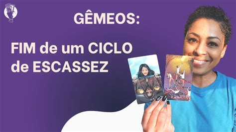 GÊMEOS FIM de um CICLO de ESCASSEZ YouTube