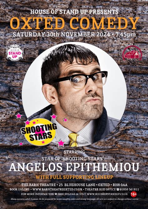 Oxted Comedy Present Tv S Shooting Stars Comedian And All Round