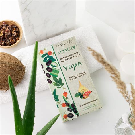 Velvetic Vegan Naturalny Wosk Do Depilacji Cia A Z Olejkiem Z Dzikiej