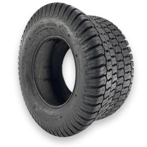 Rubbermaster Rubbermaster 20x10 10 S Turf 4 Ply Tubeless Low Tire In