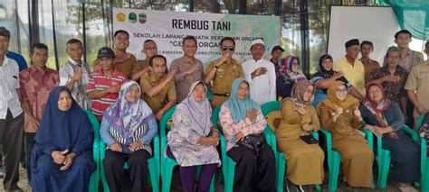 Sosialisasi Dan Rembug Sekolah Lapang Tematik Pertanian Organik