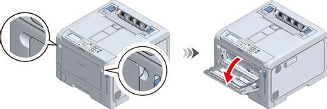 Cleaning The Paper Feed Roller MP Tray OKI