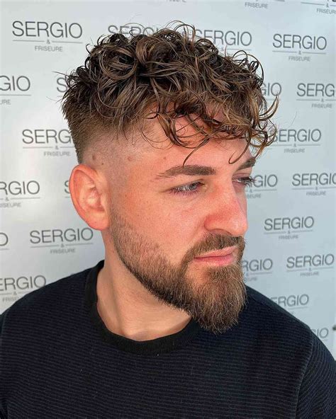 Low Fade Curly Hair
