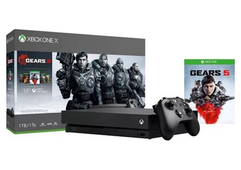 Microsoft Xbox One X Tb Gears Limited Edition Bundle Color Negro