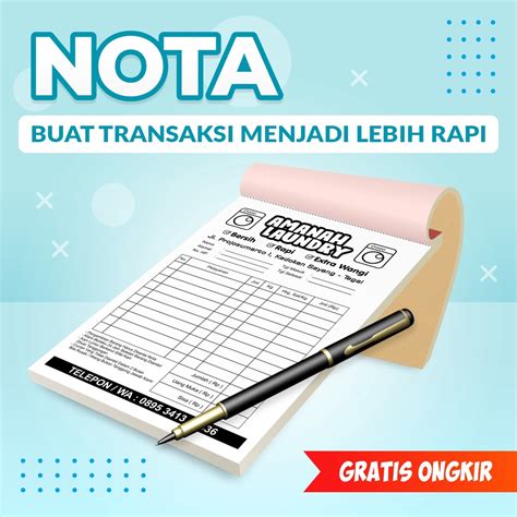 Jual Nota HVS NCR 1 Rim Shopee Indonesia