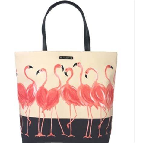 Kate Spade Bags Kate Spade Flamingo Tote Walk On Wild Side New Poshmark