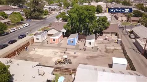 Work Nearly Complete On First Phase Of Tulare Tiny Home Project