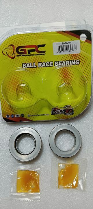 Ball Race Bearing For Front Fork Steering Post For Kawasaki Barako 175