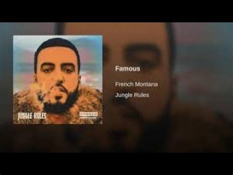 French Montana Famous Lyric Video Youtube