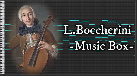 String Quintet Op G Iii Minuetto L Boccherini Music Box