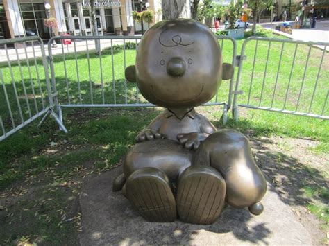 Charlie Brown And Snoopy Statue In Minnesota Charlie Brown And