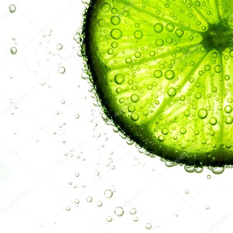 Lime slice in water — Stock Photo © yellow2j #7966952