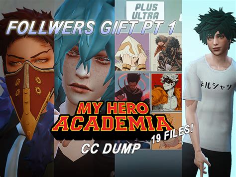 Sims 4 ‘my Hero Academia Mods And Cc Packs All Free Fandomspot