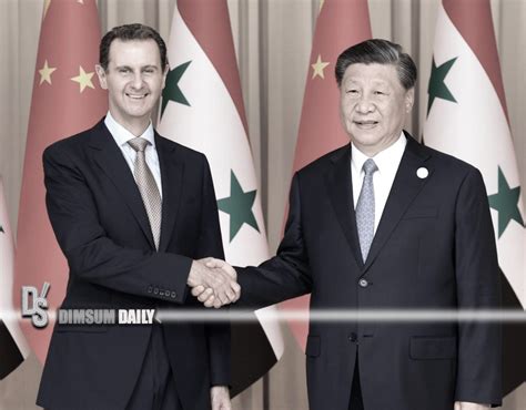 Xi Assad Announce China Syria Strategic Partnership Dimsum Daily