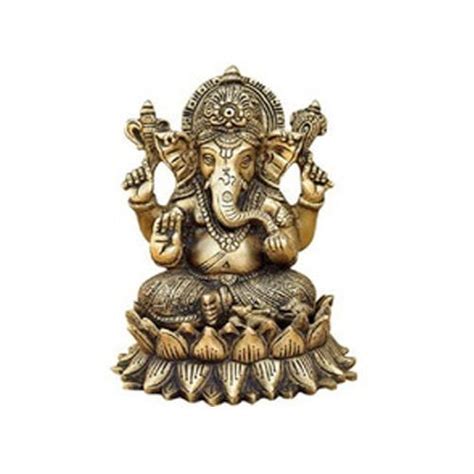 Brass Ganesh Ji Statues at Best Price in Delhi | Golden Kreation