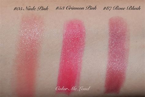 Burberry Kisses Hydrating Lip Color 05 Nude Pink 53 Crimson Pink