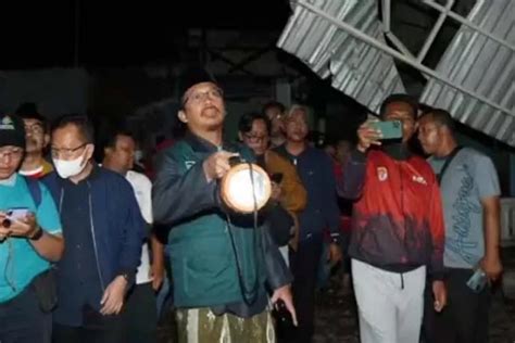 Puting Beliung Landa Sidoarjo Bupati Dirikan Posko Tanggap Darurat