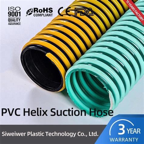 Cheap Price Flexible PVC Plastic Reinforced Pipe PVC Helix Suction Hose