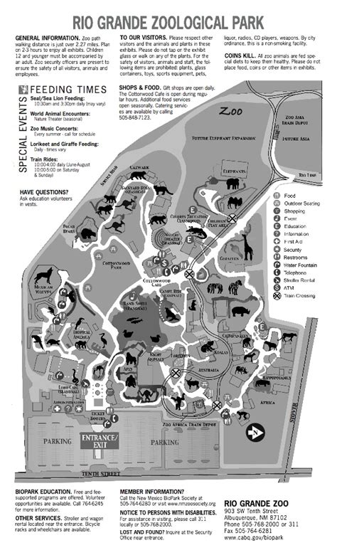 Rio Grande Zoological Park Map - Rio Grande Zoological Park • mappery