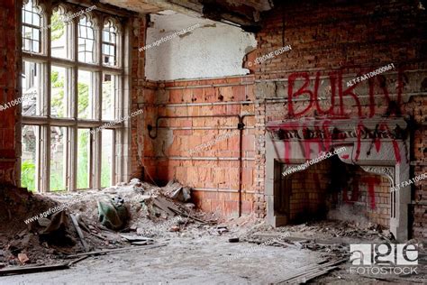 Interior View Of Abandoned Building Stock Photo Picture And Royalty