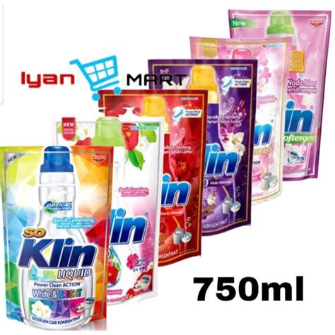 Jual So Klin Liquid Deterjent 720ml Soklin Cair 720 Ml SoKlin Liquid