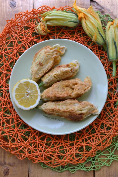 Fiori Di Zucca Ripieni Di Patate Cucina Che Ti Passa