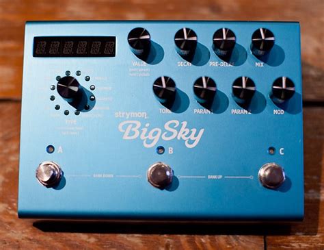 Strymon Big Sky Reverb Guitar Pedal Great Tones Reverb