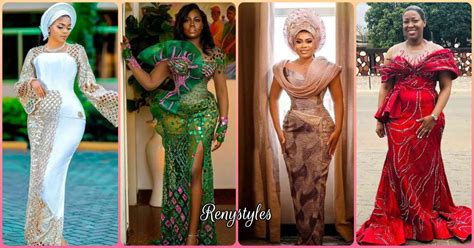 Aso Ebi Styles For Plus Size Women Reny Styles