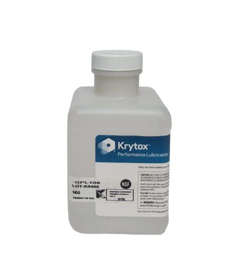 Clear Oil Krytox GPL 106 Size 1 Kg At Rs 83700 Piece In Navi Mumbai