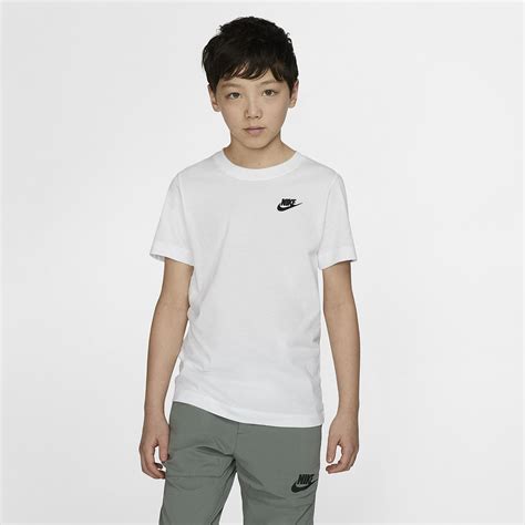 KOSZULKA JUNIOR NIKE SPORTSWEAR BIAŁA AR5254 100 Sneakershop pl