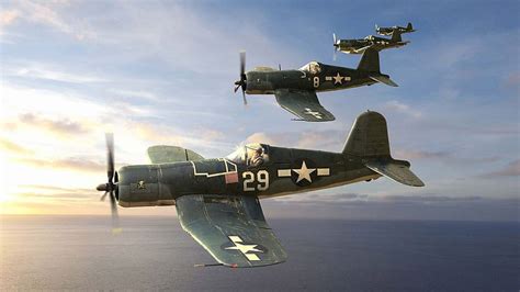 Jolly Rogers VF 17 Warbird Corsair HD Wallpaper Peakpx