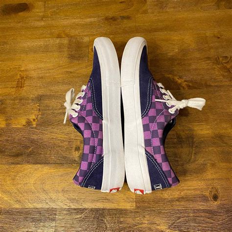 Vans X Baker Era Pro Kader Purple Check Skateboard Sh Gem