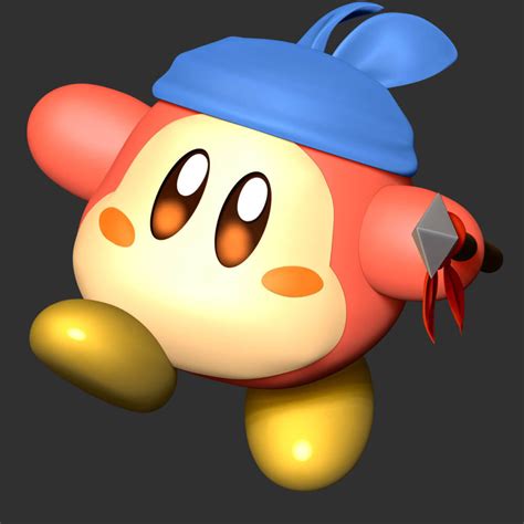 Bandana Waddle Dee - Kirby 3D Print Model by lovemodel