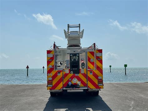 Monroe County Fire Rescue Welcomes A New Ladder Truck To Its Fleet