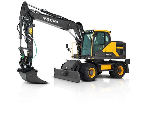 Volvo Ew E Wheeled Excavator Peco Sales Rental