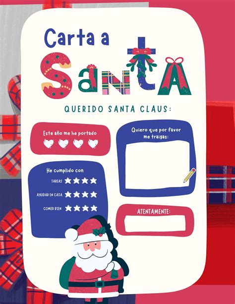 Página 3 Plantillas Para Cartas A Santa 100 Personalizables Canva