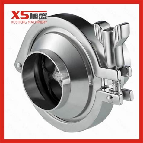 Dn50 Stainless Steel Food Grade Tri Clamp Non Return Check Valves