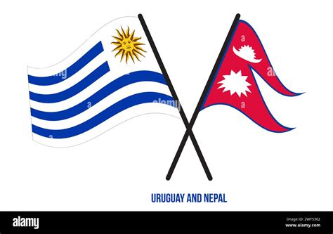 Nepal uruguay flag hi-res stock photography and images - Alamy