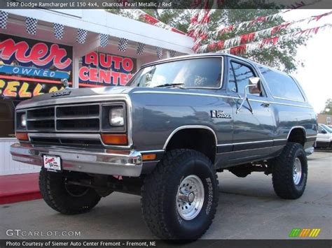 1987 Dodge Ramcharger LE 150 4x4 360 V8 727 Auto Old Dodge Trucks