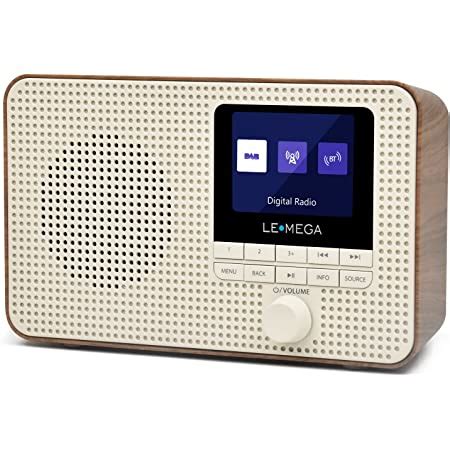 Radio Dab FM Bluetooth Bois Secteur August MB420 Radio numérique