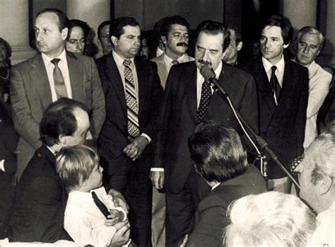 El Presidente Alfonsín Asistió Al Festejo Del Centenario De El Dia