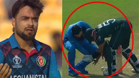 Rashid Khan Shocked When Mohammad Nabi Touching Babar Azam S Feet