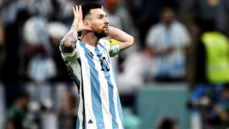 Leo Messi Y Su Celebración Del Topo Gigio En El Holanda Vs Argentina