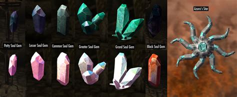 Skyrim Soul Gems By Spartan22294 On Deviantart