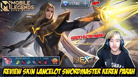 Review Skin Lancelot Swordmaster Auto Serepet Bletak Mambo Mobile