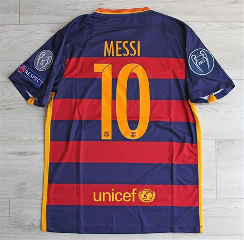 Koszulka Piłkarska Fc Barcelona Retro Home 15 16 Nike 10 Messi FC